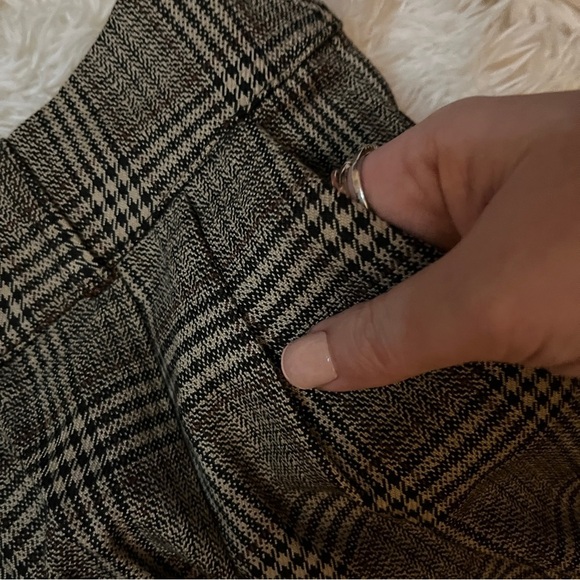 Rumored Ford Trouser Heritage Plaid sze 6 Y2K Loose Fit Classic NWT - Picture 13 of 16